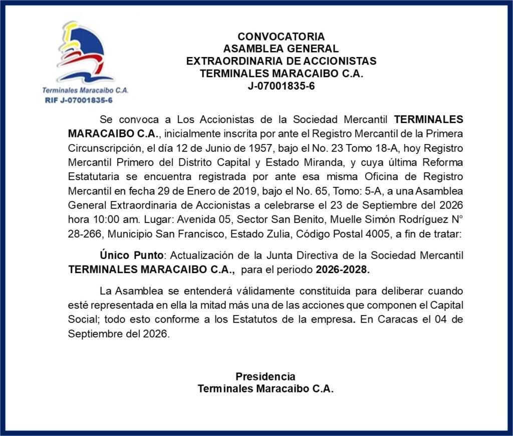 convocatoria